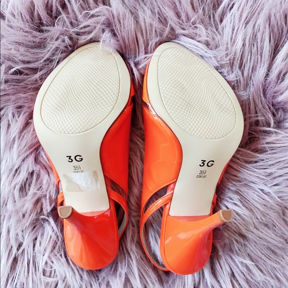 Too Gloria Orange color high heels - Picture 6 of 6